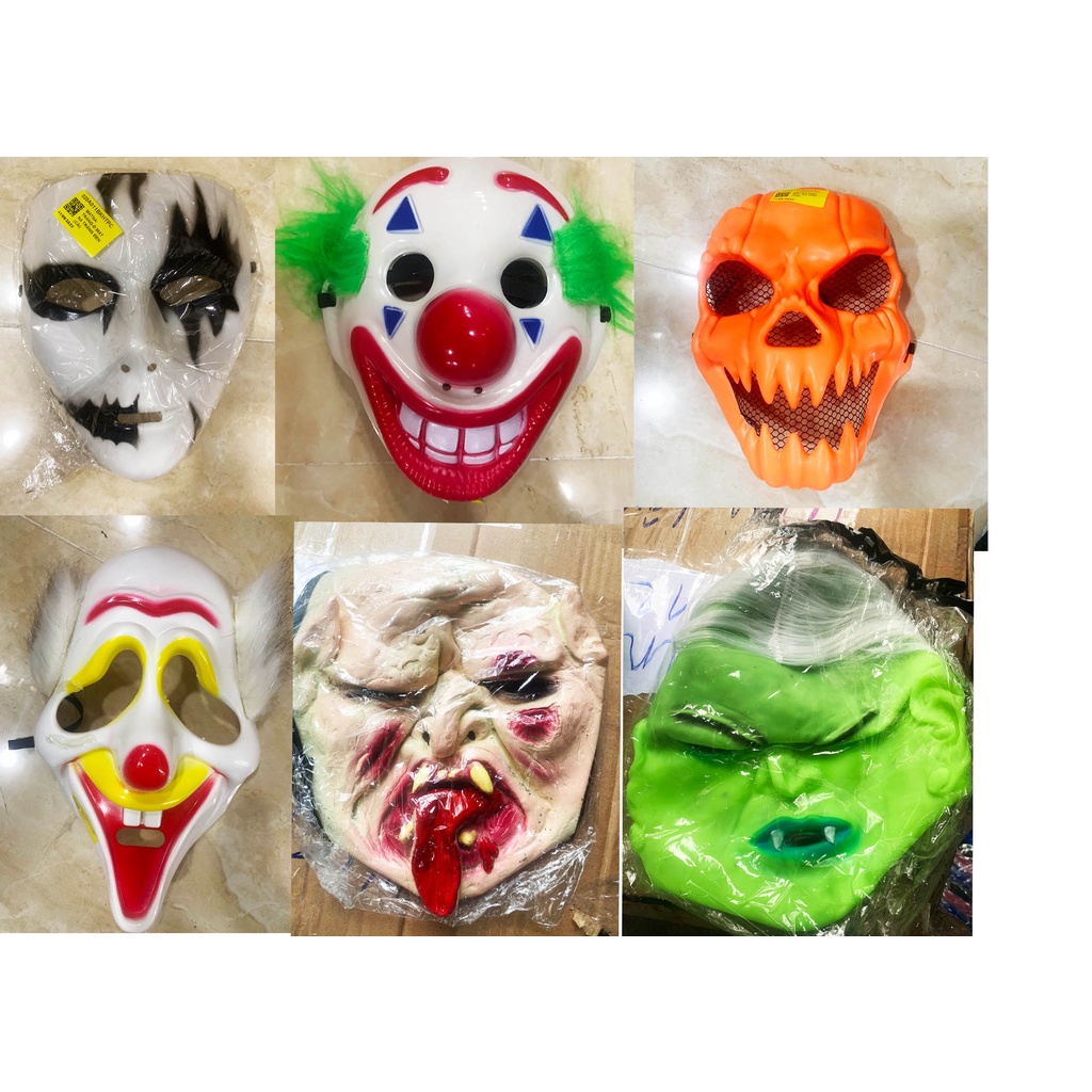 Mặt nạ ma mặt nạ máu Hallowen dụng cụ hoa trang