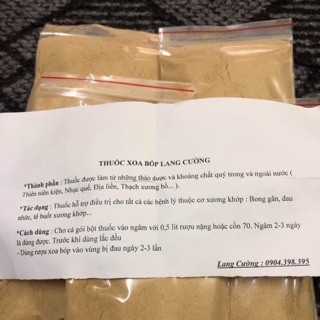 BỘT XOA BÓP LANG CƯỜNG