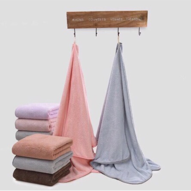 Khăn Tắm Xuất Hàn Rất Đẹp, Kích Thước 140 x 70cm, Khăn Hàn Cao Cấp
