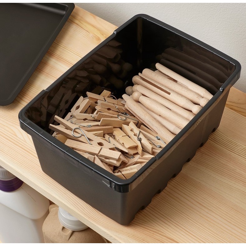 IKEA Thùng đựng đồ hộp đựng đồ phân loại đồ đạc Uppsnofsad IKEA
