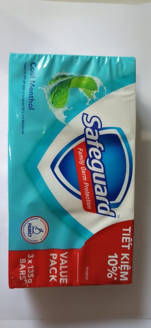 Xà Phòng Safeguard Bạc Hà Mát Lạnh 3 Bánh x 130g | BigBuy360 - bigbuy360.vn