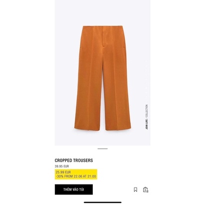Set áo quần Zara auth