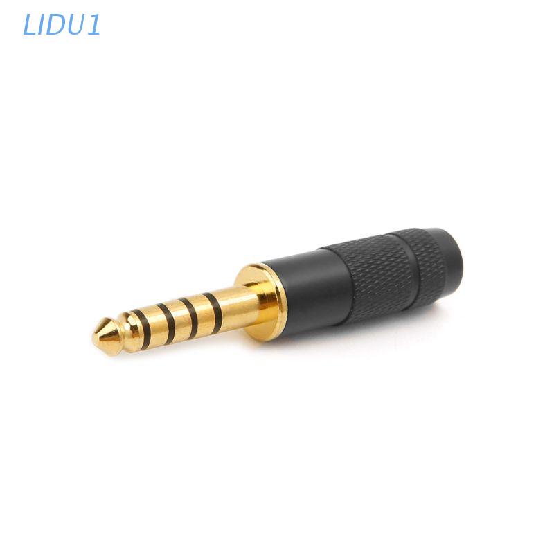 LIDU1  4.4mm 5 Poles Male Full Balanced Headphone Plug For Sony NW-WM1Z NW-WM1A AMP Player