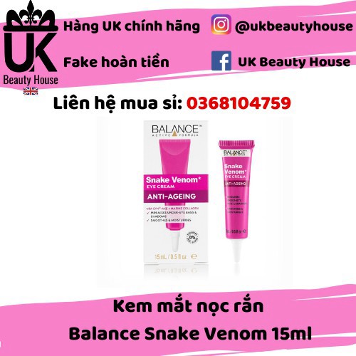 tuan074 [BÁN SỈ] COMBO 12 KEM MẮT NỌC RẮN BALANCE SNAKE VENOM 15ML tuan074 | BigBuy360 - bigbuy360.vn