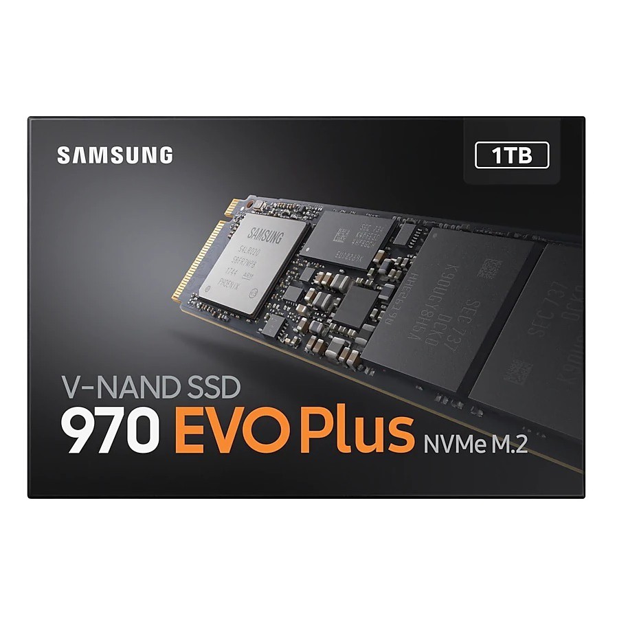 Ổ cứng SSD Samsung 970 EVO Plus PCIe NVMe M.2 2280 1TB (Đen)