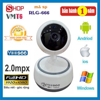 Camera IP YooSee 2.0Mpx 1080p RLG666 R - Hồng ngoại quay đêm