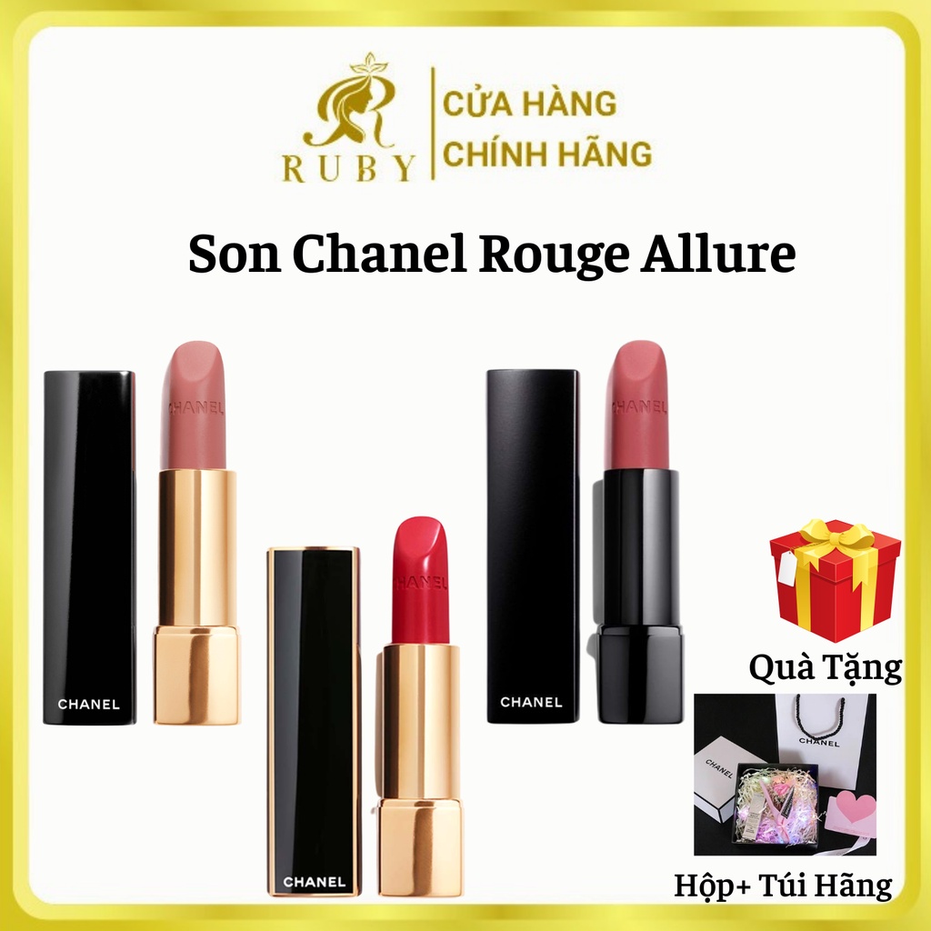 [Mẫu 2021] Son chanel Rouge Allure Velvet Extreme 3 dòng siêu hot, cực lì mềm môi, Tiệm Son Ruby