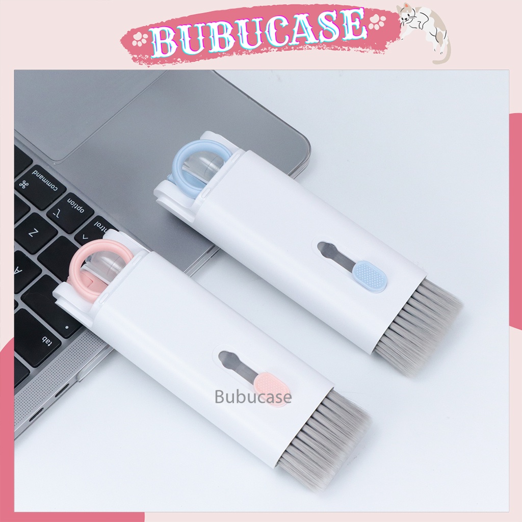 Bộ Dụng Cụ Vệ Sinh Bàn Phím Máy Tính Tai Nghe Đa Năng 7 Trong 1 Siêu Tiện Lợi Nhỏ Gọn Dễ Dàng Đem Theo