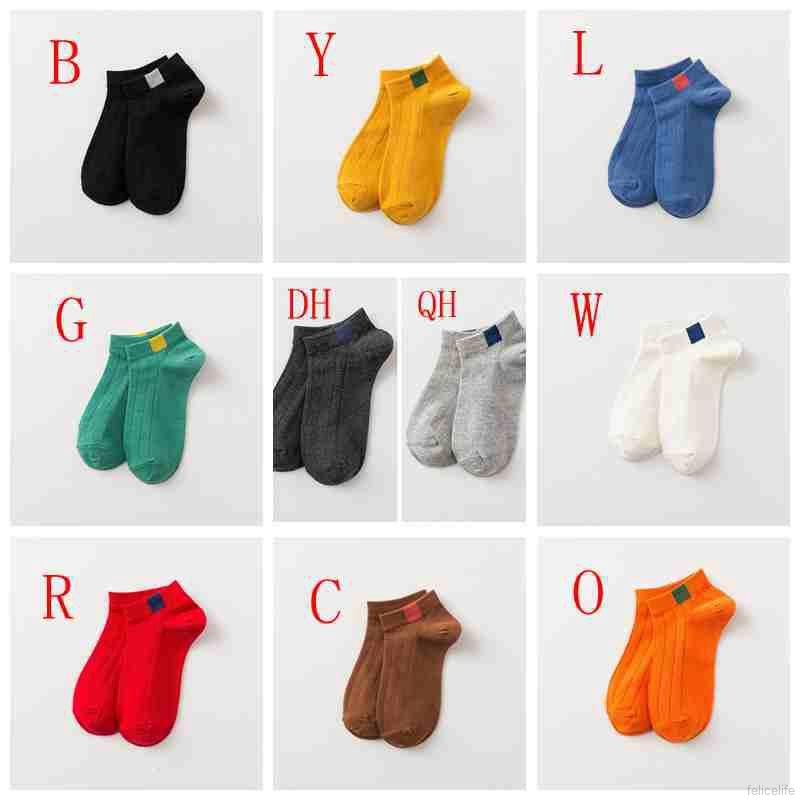 Tất thuyền khử mùi màu kẹo cho nữ