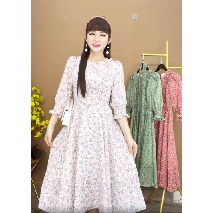 [Mã SKAMA06 giảm 8% tối đa 50K đơn 250K] MONOCO -Váy hoa ly ngực - 8462 | BigBuy360 - bigbuy360.vn