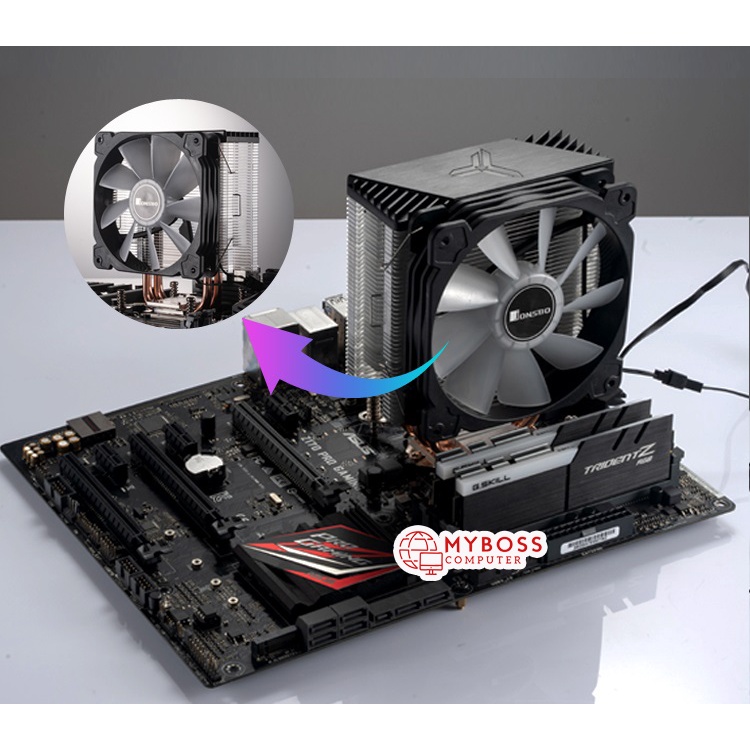 Tản nhiệt khí CPU Jonsbo CR-1000 RGB nâng tầm đẳng cấp PC của bạn hàng chính hãng BH 12 tháng