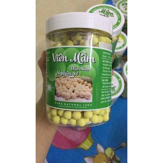 Hộp viên mầm đậu nành nguyên xơ 500g