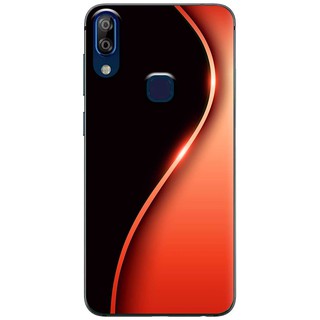 Ốp lưng Vsmart Active 1, Active 1 Plus, Active 3 in hình Đường cong cam