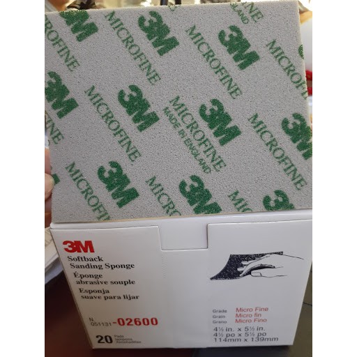 Nhám Xốp Mịn 3M 02600 MicroFine Softback Sanding Sponge
