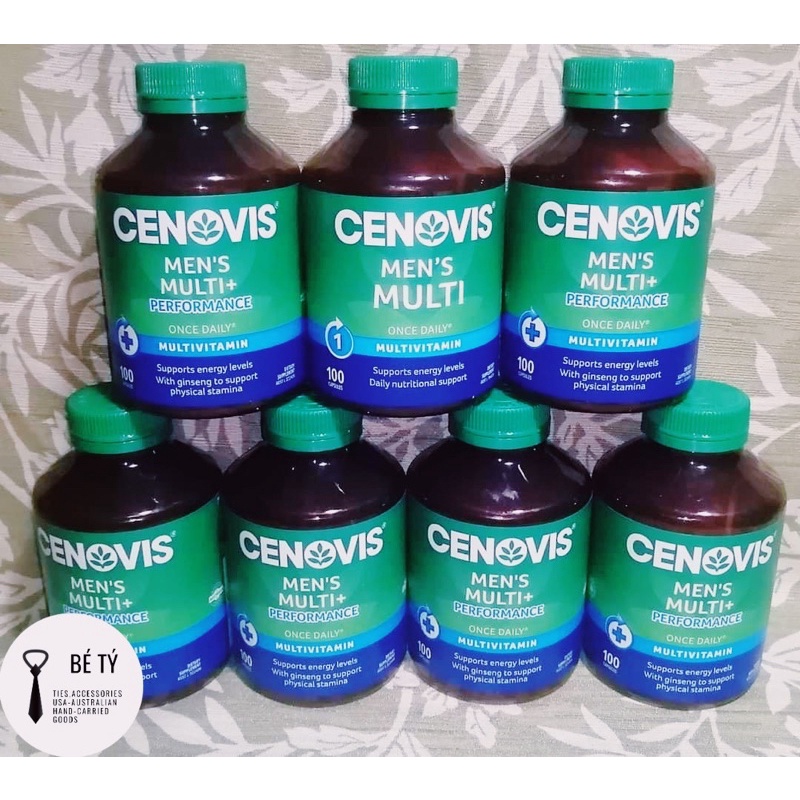 Viên uống Bổ sung vitamin tổng hợp dành cho Nam. Cenovis Men’s Multi One Daily