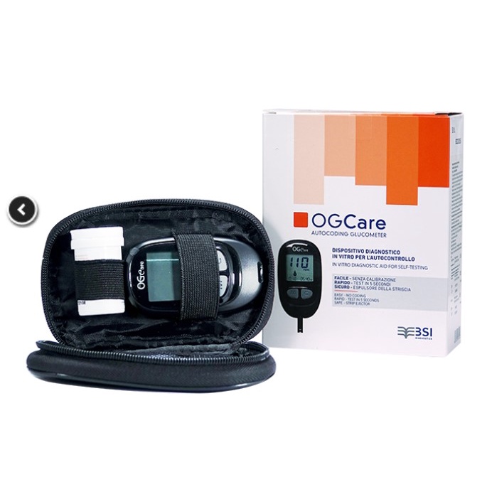 Máy Đo Đường Huyết OGCare Italia Bảo Hành Trọn Đời