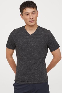 [Order] Áo phông cổ tim HM basic