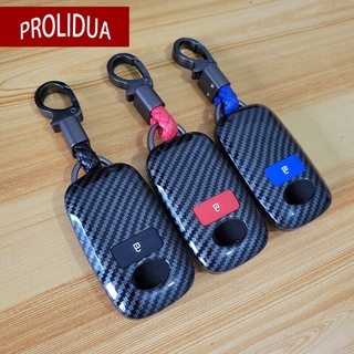 Vỏ Bảo Vệ Chìa Khóa Điều Khiển Từ Xa Bằng Sợi Carbon Cho Xe Hơi Toyota Veloz Raize Avanza2022