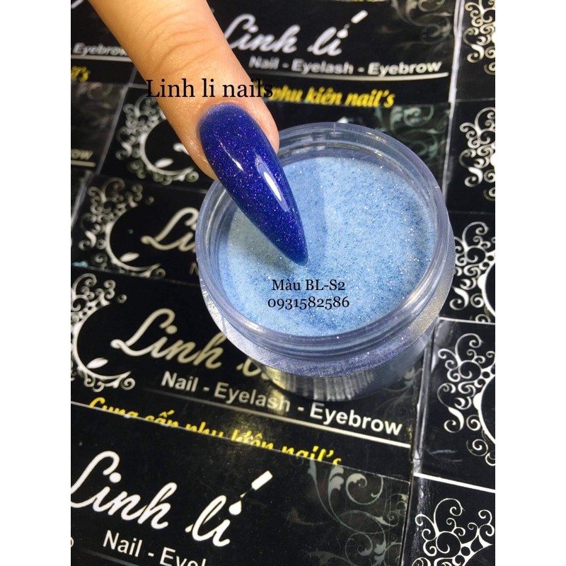 Bột đắp mỹ 3in1 mã BLS2 hũ 30gam, bột dễ kéo chuyên dụng cho thợ làm nail