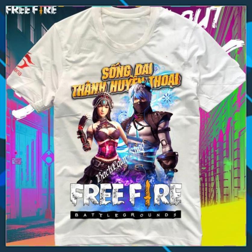 (HOT) SALE- Áo Free Fire Ma Búp Bê FF - áo game độc đẹp