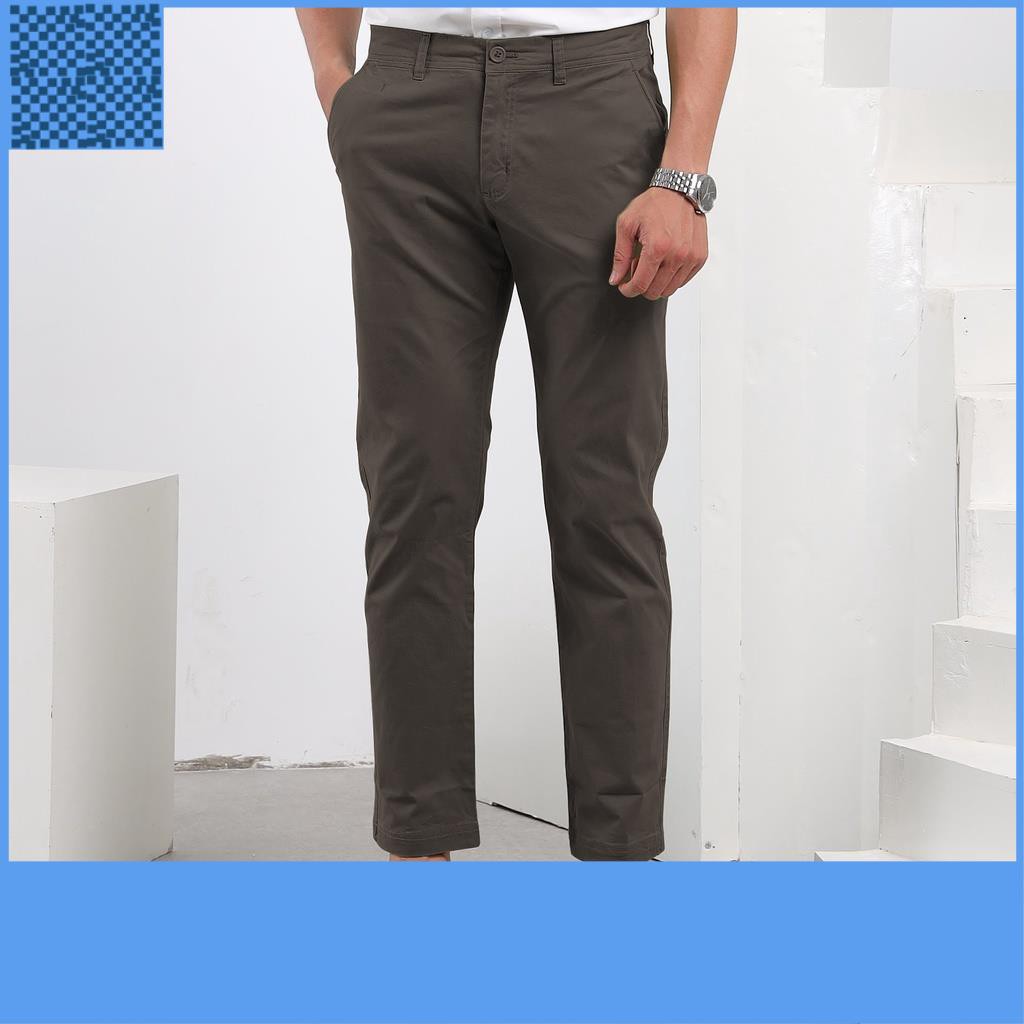 Quần kaki - Quần kaki nam cao cấp- Chất liệu kaki mềm mịn, dầy dặn, không xù không bai, ống côn