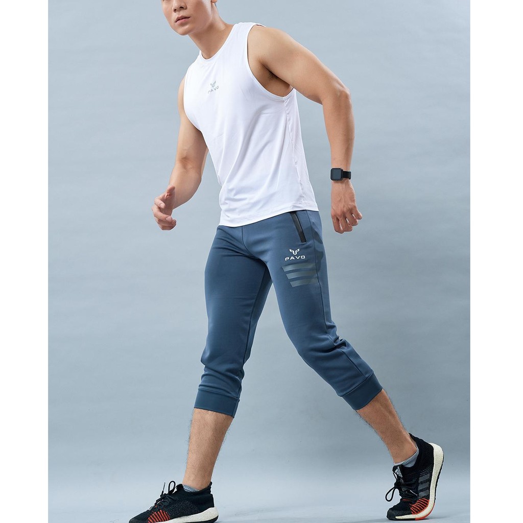 Quần Jogger Lửng Tập Gym Yoga Nam Icado SG2