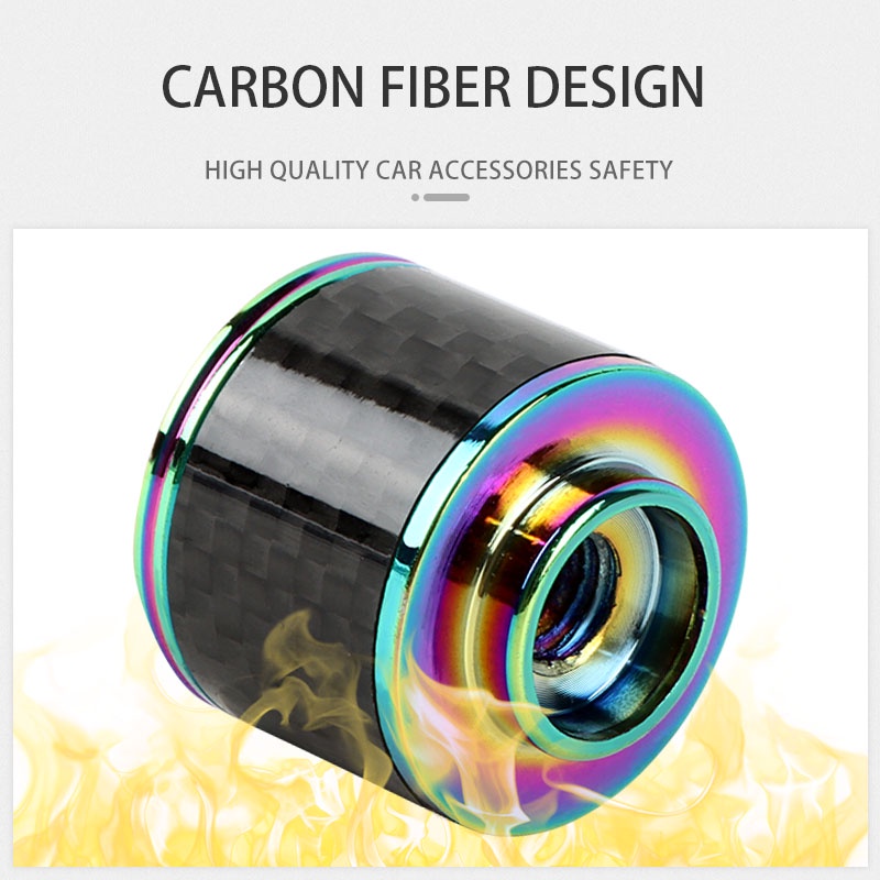Nắp Đậy Cần Gạt Nước Xe Hơi Bằng Sợi Carbon 1chiếc nắp đậy cần gạt mưa ô tô Thông Dụng ĐChống Thấm Nước đậy cần gạt nước bằng cho xe ô tô Đua xe tay phía sau vít nắp bóng phụ kiện ngoại thất ô tô