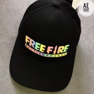 (SALE) Nón In Logo FreeFire phản quang 7 màu mẫu 2