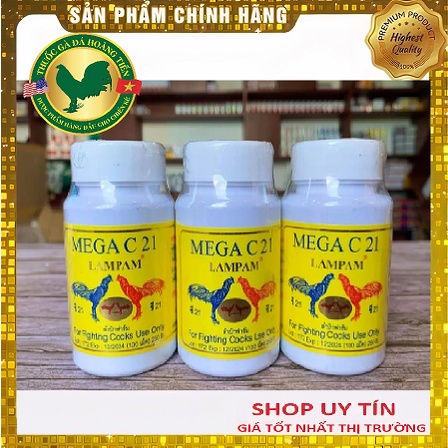 MEGA C21 Hủ 100 viên - Tăng cơ, giảm mỡ, tăng bo gà đá