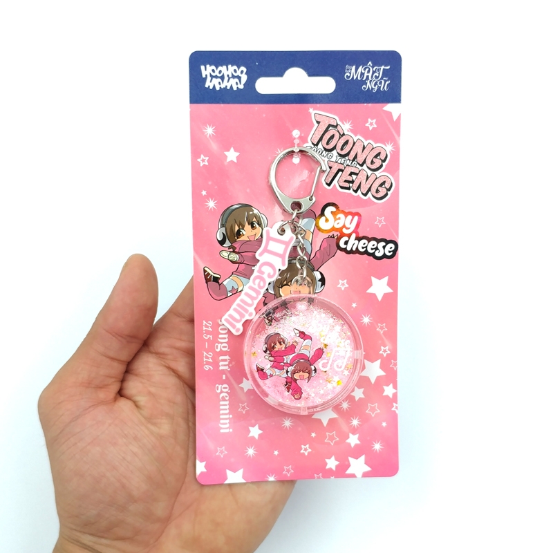 Móc Khoá Tòong-Teng A-MK51005 - Cung Song Tử - HooHooHaHa®