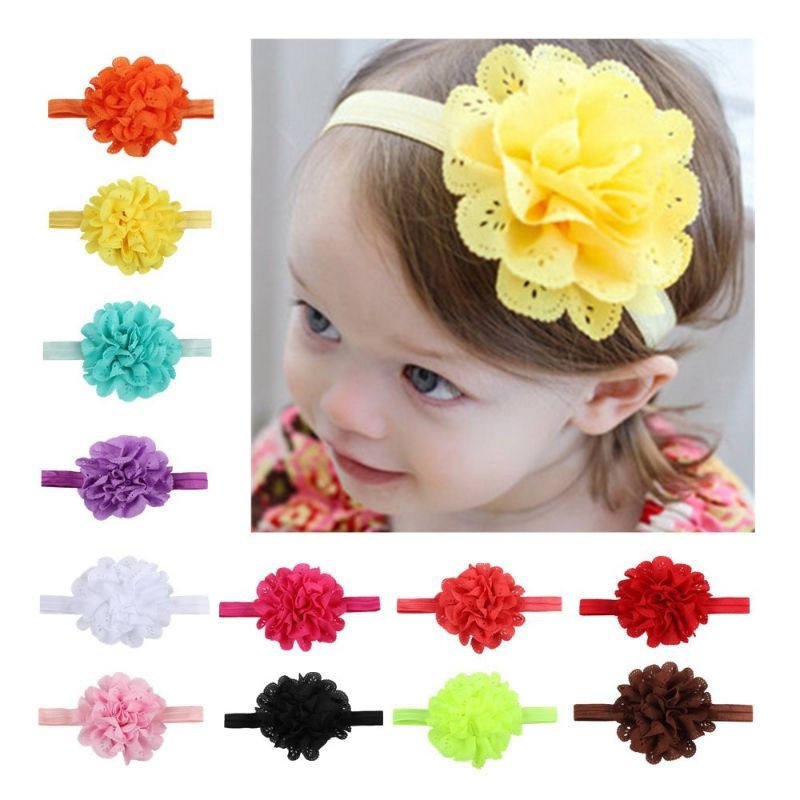 Băng đô/tuban hoa to siêu xinh cho bé/nhiều mẫu