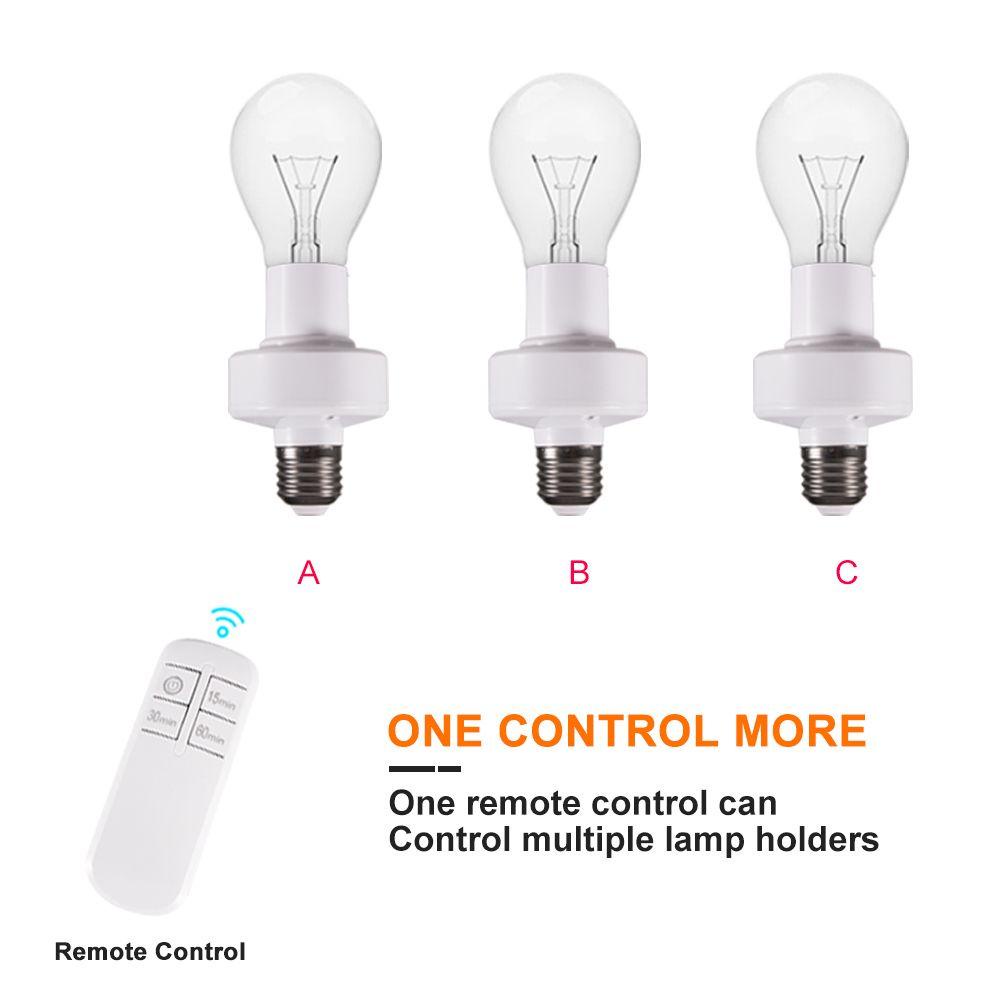 YIYU Đế Đèn LED Không Dây Điều Khiển Từ Xa Bằng Công Tắc Hẹn Giờ