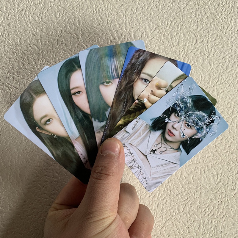Set 6 tấm thẻ ảnh lomo card nhóm nhạc Kpop Aespa