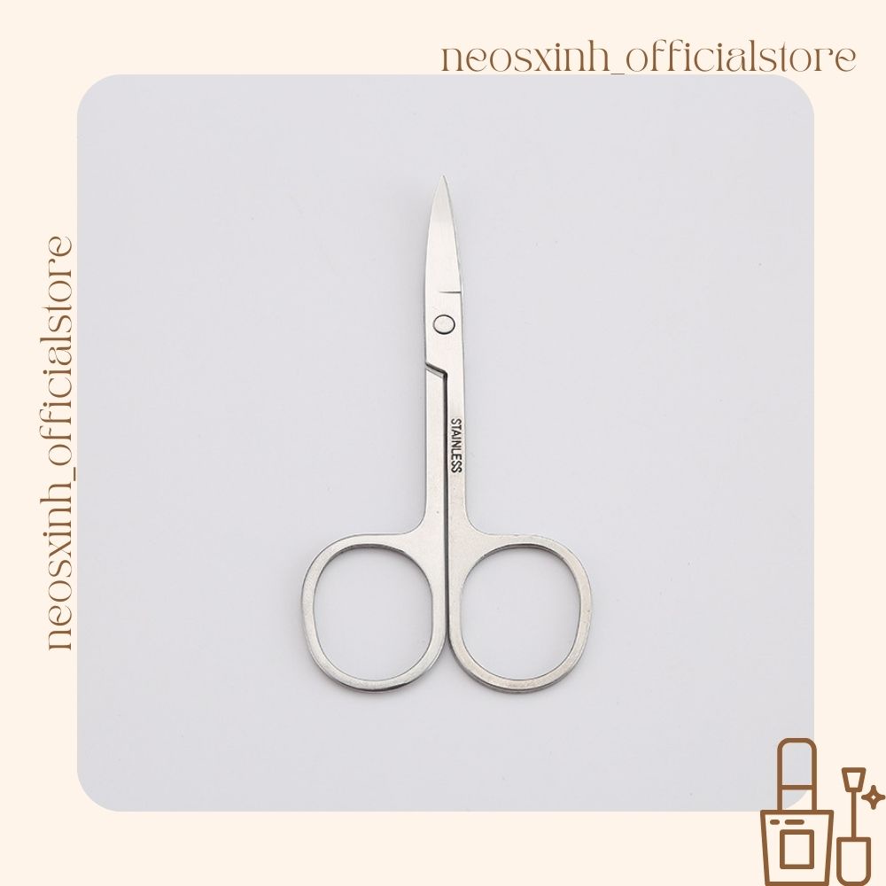 Kéo Tỉa Chân Mày 3 Màu Bằng Thép Không Gỉ - Neosxinh Nails