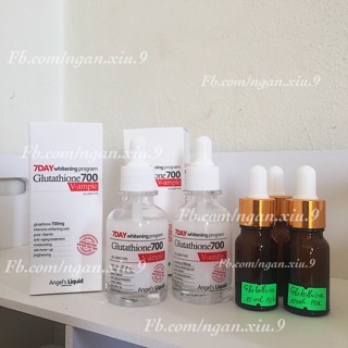[ CHIẾT 10ML ] Huyết thanh trắng da G700
