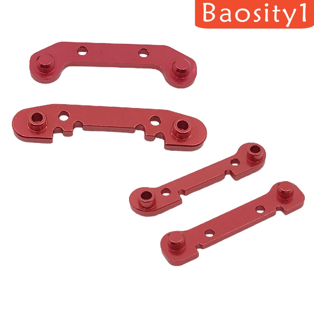 Bộ 4 Cánh Tay Xoay Thay Thế Bằng Kim Loại Nâng Cấp Cho Mô Hình Xe Hơi Điều Khiển Từ Xa Wltoys 1: 14 144001