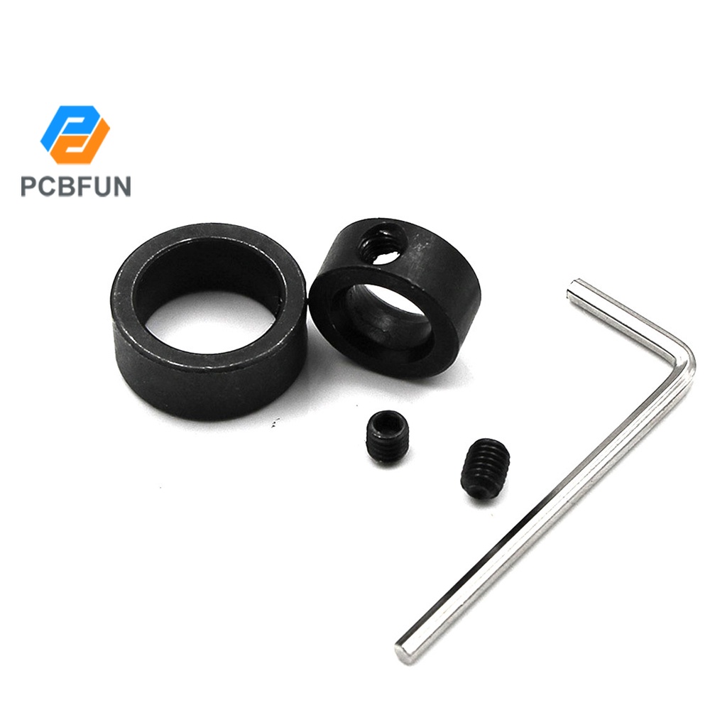 Bộ 9 vòng cố định mũi khoan pcbfun 3/ 4/ 5/ 6/ 8/ 10/ 12/ 16mm với cờ lê