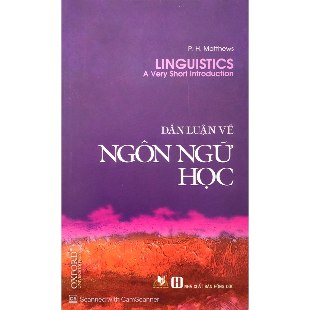 Sách - Dẫn Luận Về Ngôn Ngữ Học