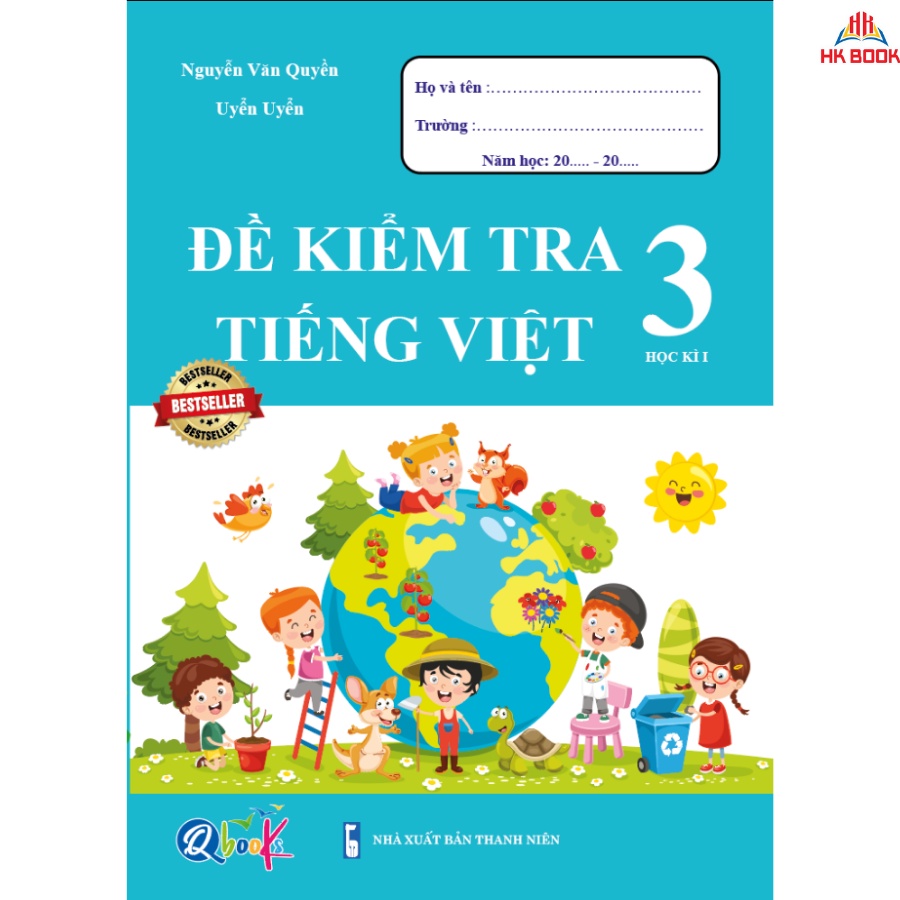 Sách - Đề Kiểm Tra Tiếng Việt 3 - Học Kì 1 (1 cuốn)