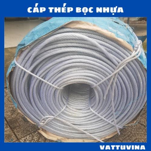 Dây Cáp Thép Bọc Nhựa 3MM,5MM, 6MM, 8MM, 10MM, Bán Lẻ Theo Mét - CÁP THÉP THỦ ĐỨC