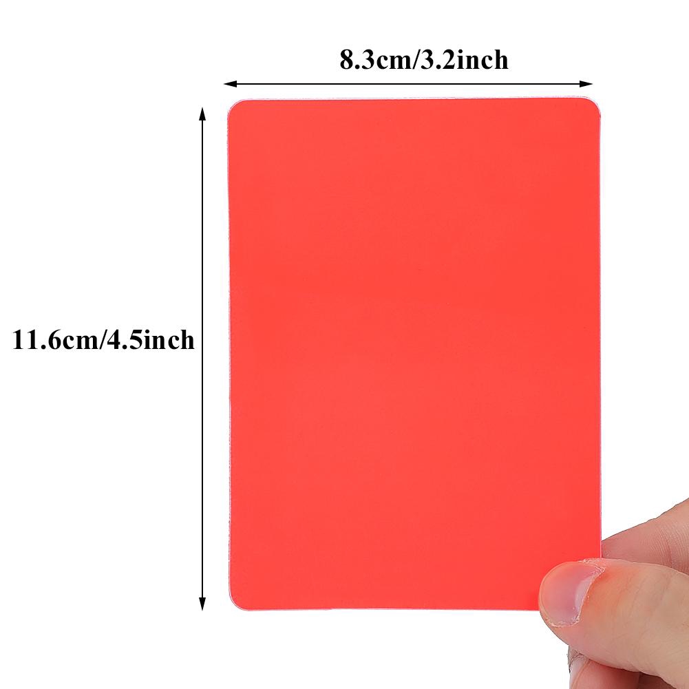 Xiulo Thẻ Vàng Và Đỏ Trò Chơi Câu Lạc Bộ Bóng Đá Bằng PVC