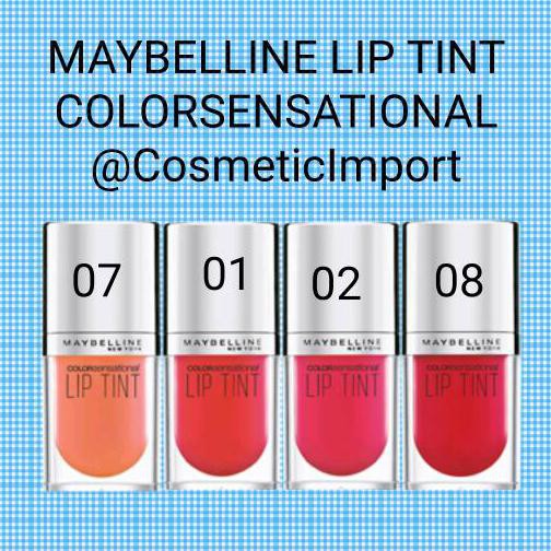 (hàng Mới Về) Son Tint Maybelline 4.5ml Lên Màu Chuẩn Đẹp