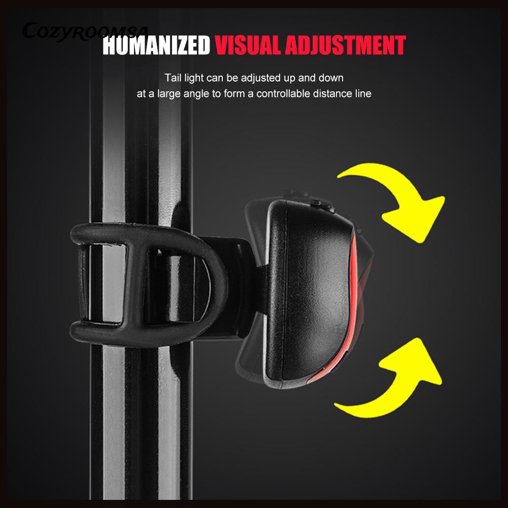 Đèn Led Chống Nước Gắn Yên Xe Đạp Tiện Dụng