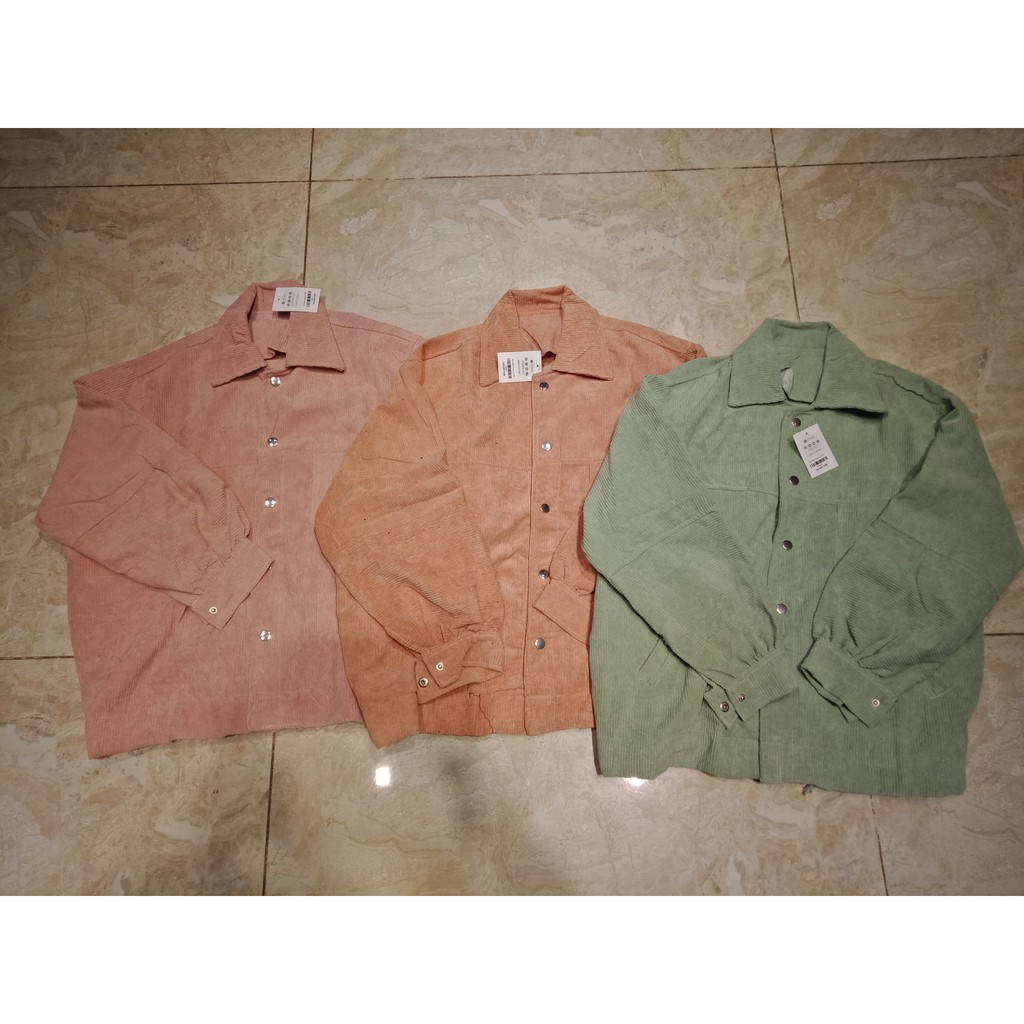 [Mã WASKT304 giảm 15% tối đa 30K đơn 99K] Áo khoác nhung nút bấm | BigBuy360 - bigbuy360.vn