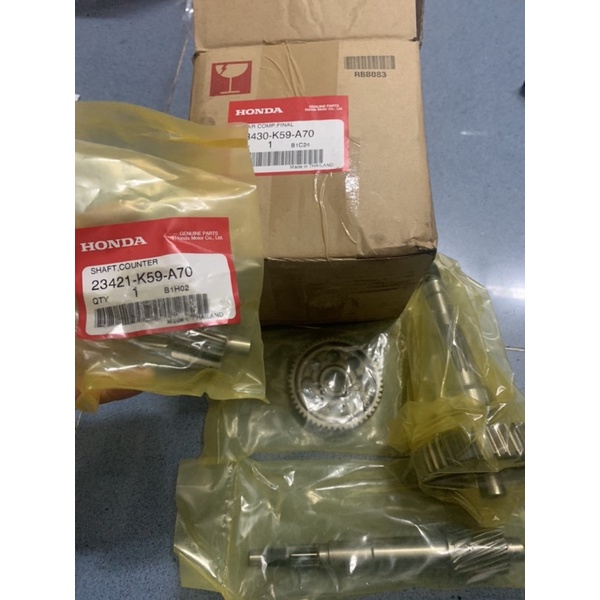 Bộ nhông láp K59 xe Vario 150 đời 2018 - 2021/ Click Thái zin thái