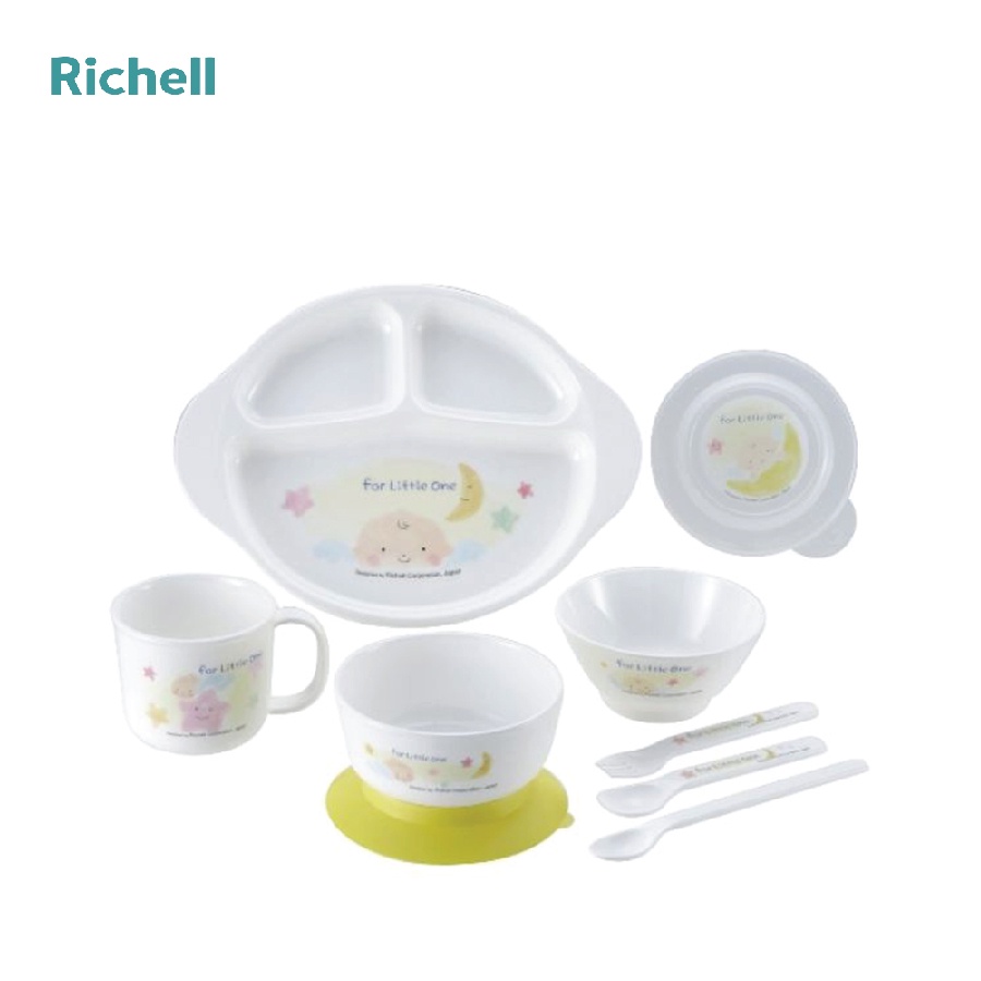 Bộ ăn dặm LO 9 món Richell