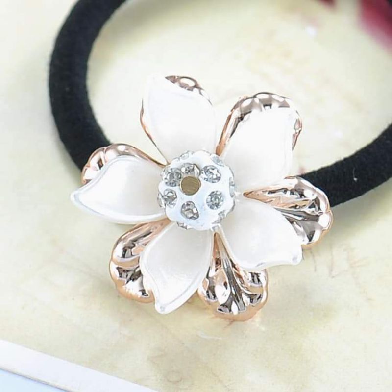 Combo 2 dây cột tóc hình hoa,,,