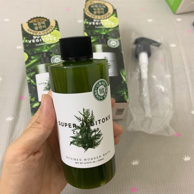 Sữa rửa mặt rau củ