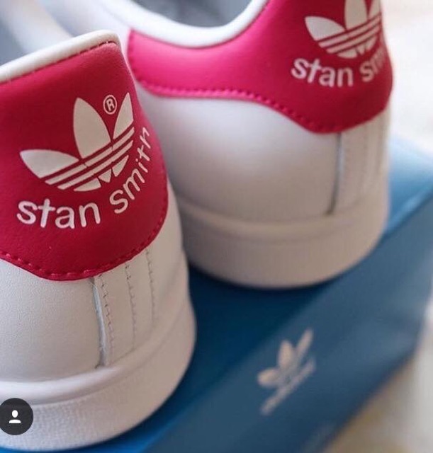 Giày Adidas Stan smith chính hãng gót hồng