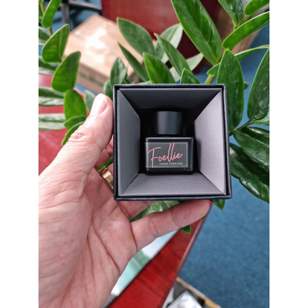 Nước hoa vùng kín hương thơm nồng nàn mãnh liệt Foellie Eau De Innerb Perfume 5ml - Bijou (chai đen) | BigBuy360 - bigbuy360.vn